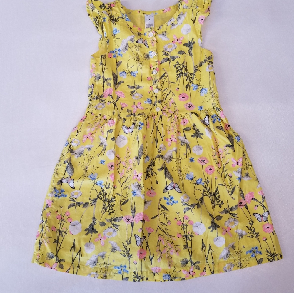 Carters 100% cotton dress. Size 6